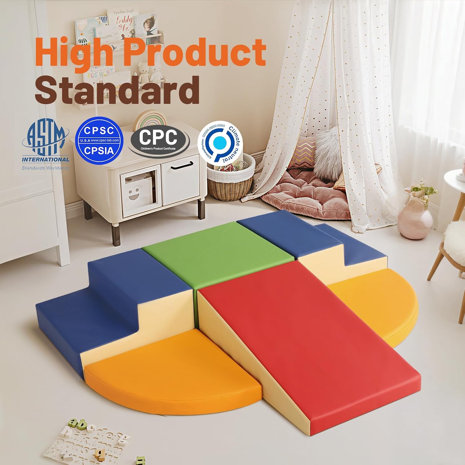 Indoor Foam Climbing Blocks for Toddlers: What the ASTM Gap Standards Mean for Your Living Room